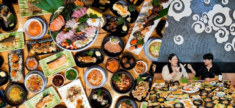 Okami Sushi Premium The Best Of Japanese Food Buffet🍱, Video published by  แพ้ของอร่อย
